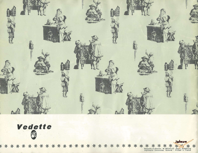 Catalogue Horloges et pendules Vedette 1965