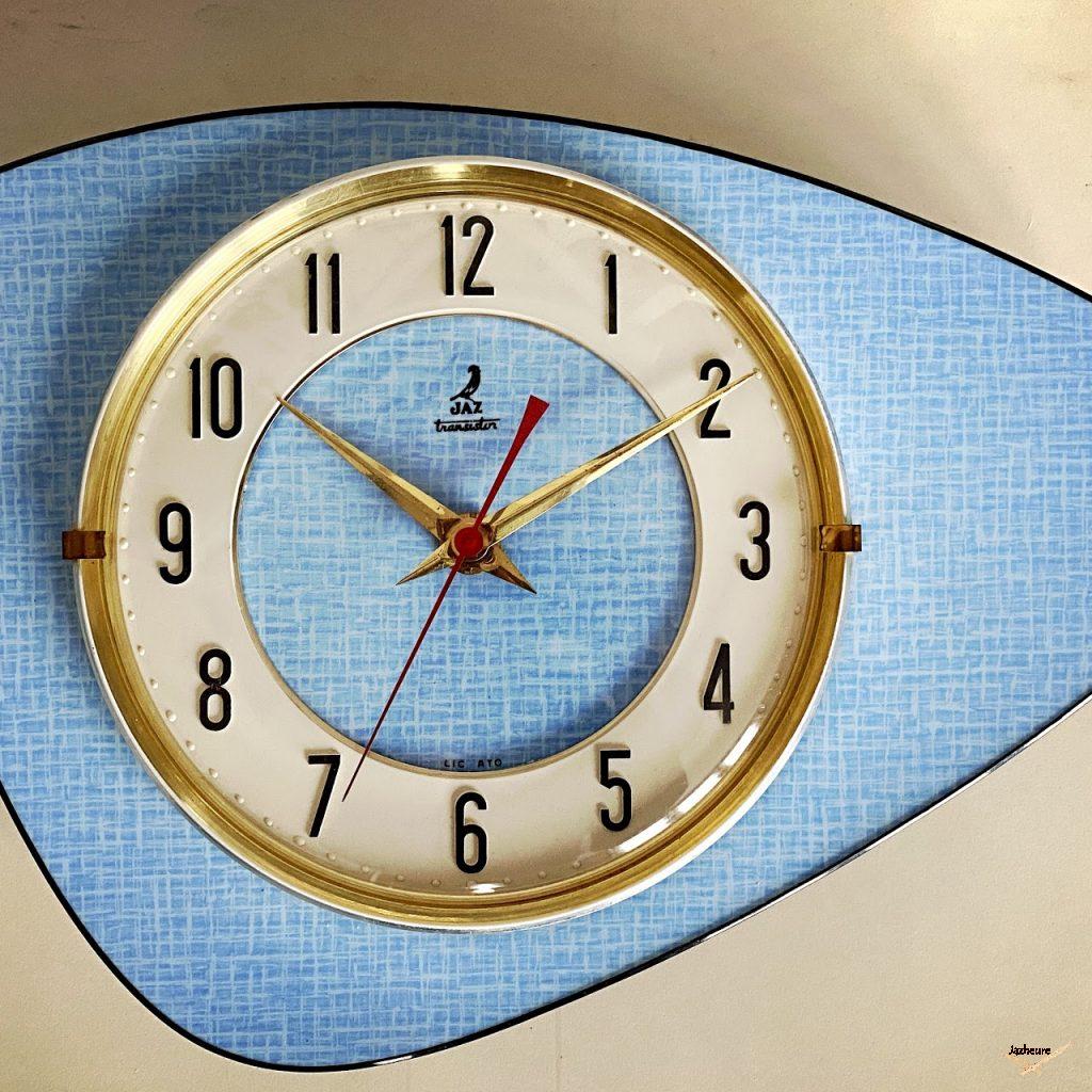 Horloge murale vintage JAZ année 1950 rétro cuisine - Antiquités Horloge murale vintage JAZ année 1950 rétro cuisine - Antiquités