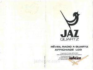 Mode d'emploi Radio réveil FILIC (1981-1982)