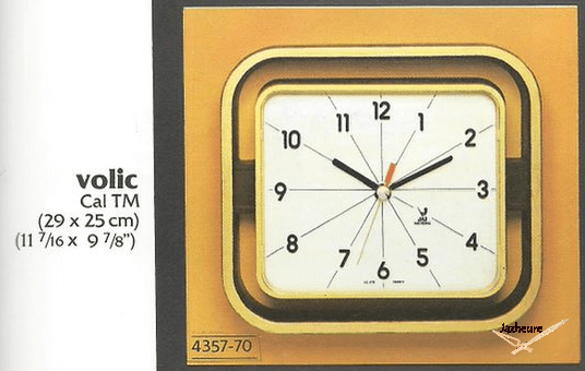 Horloge Jaz VOLIC (1978-1981)