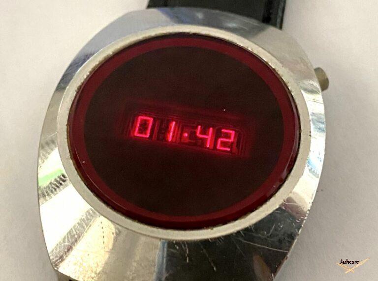 Montre LED Rouge Pour Homme – Montre Bracelet à Affichage Numérique, Occasion, à Vérifier