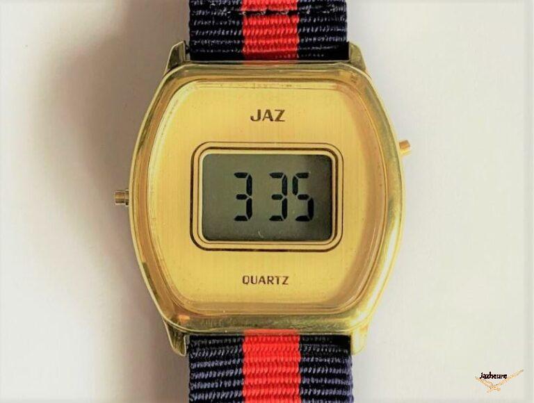 Montre LCD Jaz Quartz CZ-1546 de 1978 sur Jazheure