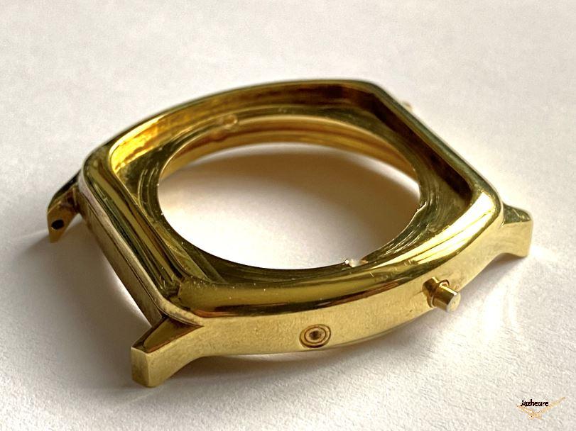 Montre Jaz Quartz LCD plaquée (vers 1979) sur Jazheure