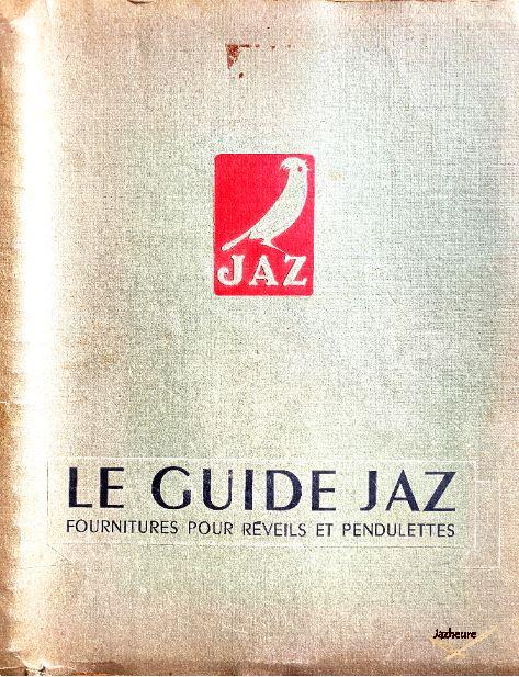 Ancien catalogue le guide Jaz de 1951