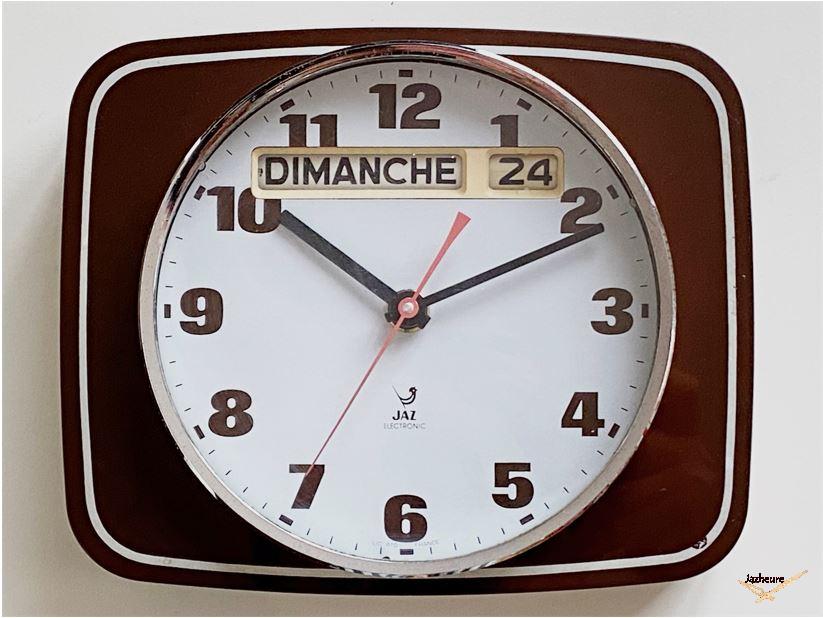 Horloge Jaz DITIC marron (1977-1978)