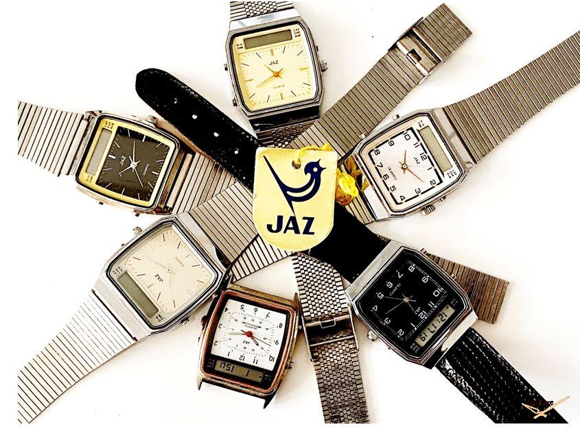 Modèles de montres Jaz J7 (1985-1987)
