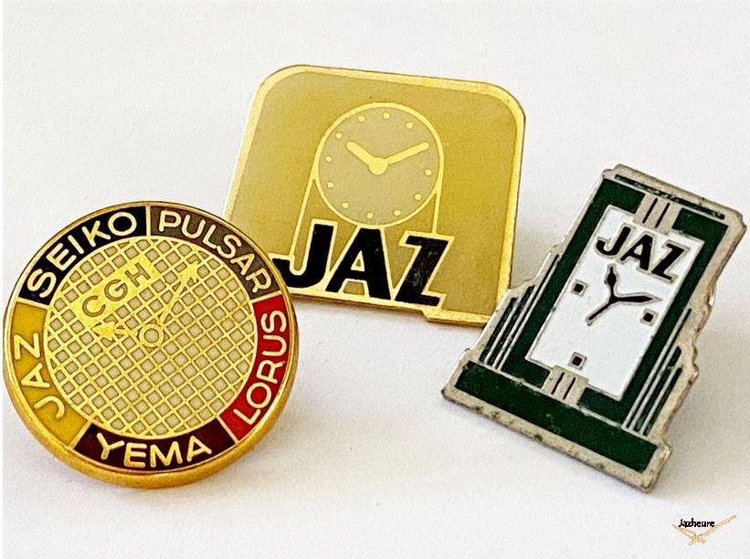 Lot de Pin's Jaz , années 80 et 90