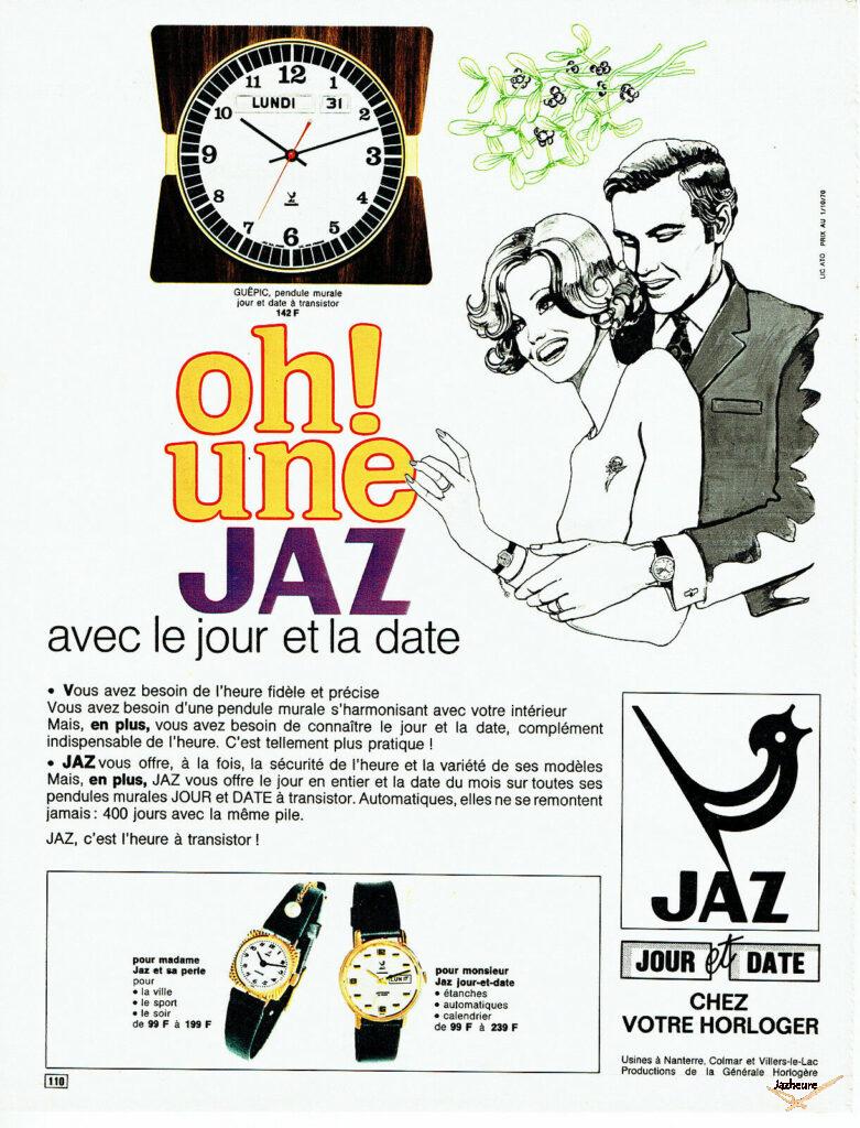 Publicité Jaz, oh une Jaz (vers 1975)