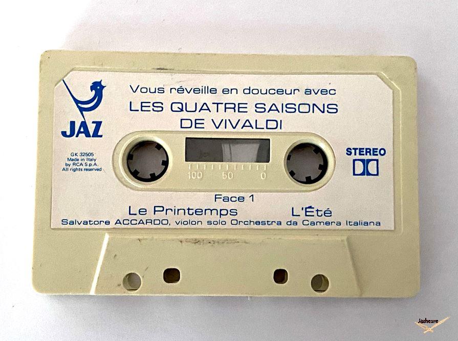 Cassette audio des Quatre Saisons de Vivaldi