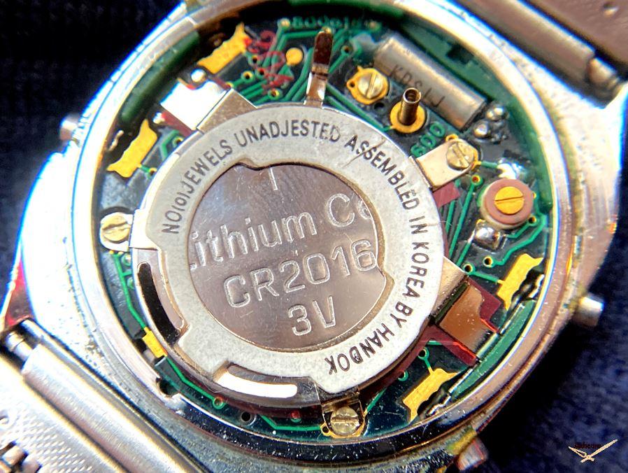 Montre Jaz LCD Quartz PG-7201 de 1982 sur Jazheure