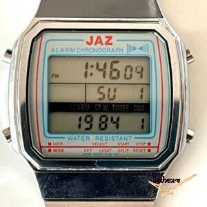 Montre Jaz LCD Quartz, référence K7-XP51 datant des années 80.